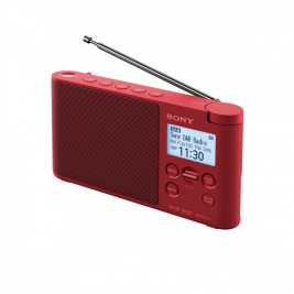Sony radiopřijímač XDRS41DR.EU8 DAB tuner červený